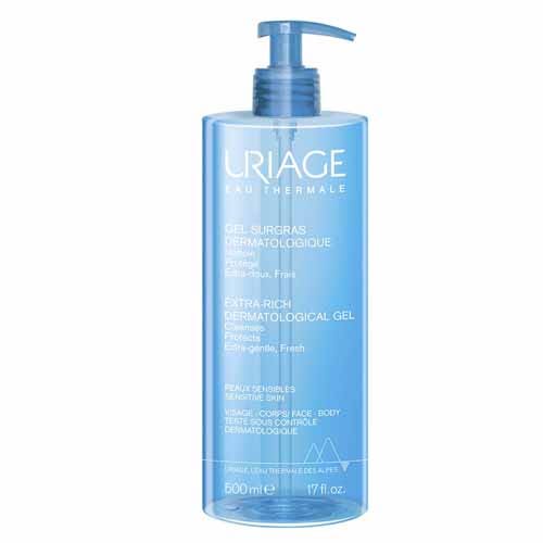 Uriage Hygiene Dermatological Superfatted Shower Gel for Sensitive Skin 500 ml