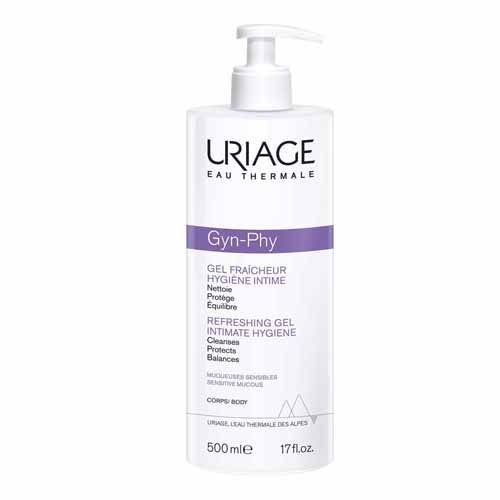 Uriage Gyn-Phy Intimate Hygiene Refreshing Gel Muqueuses Sensibles 500ml