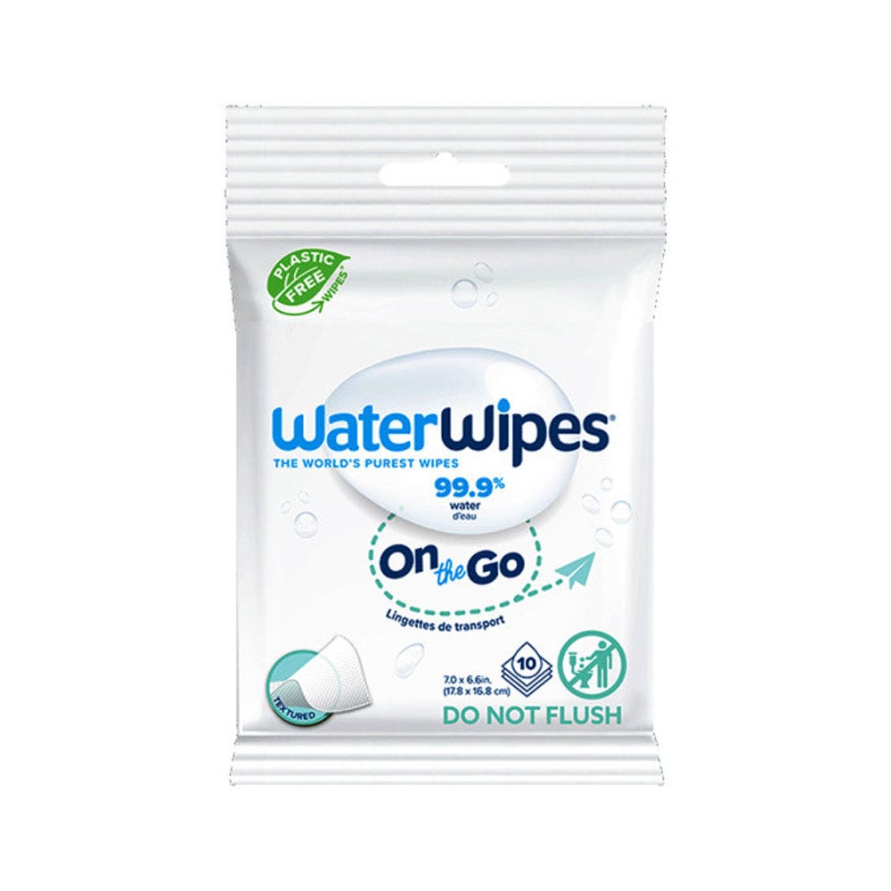 Waterwipes Baby Wipes On The Go x10