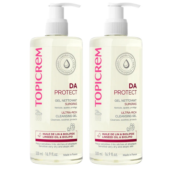 Topicrem Da Atopic Skin Da Ultra Rich Cleansing Gel Peaux Atopiques ...