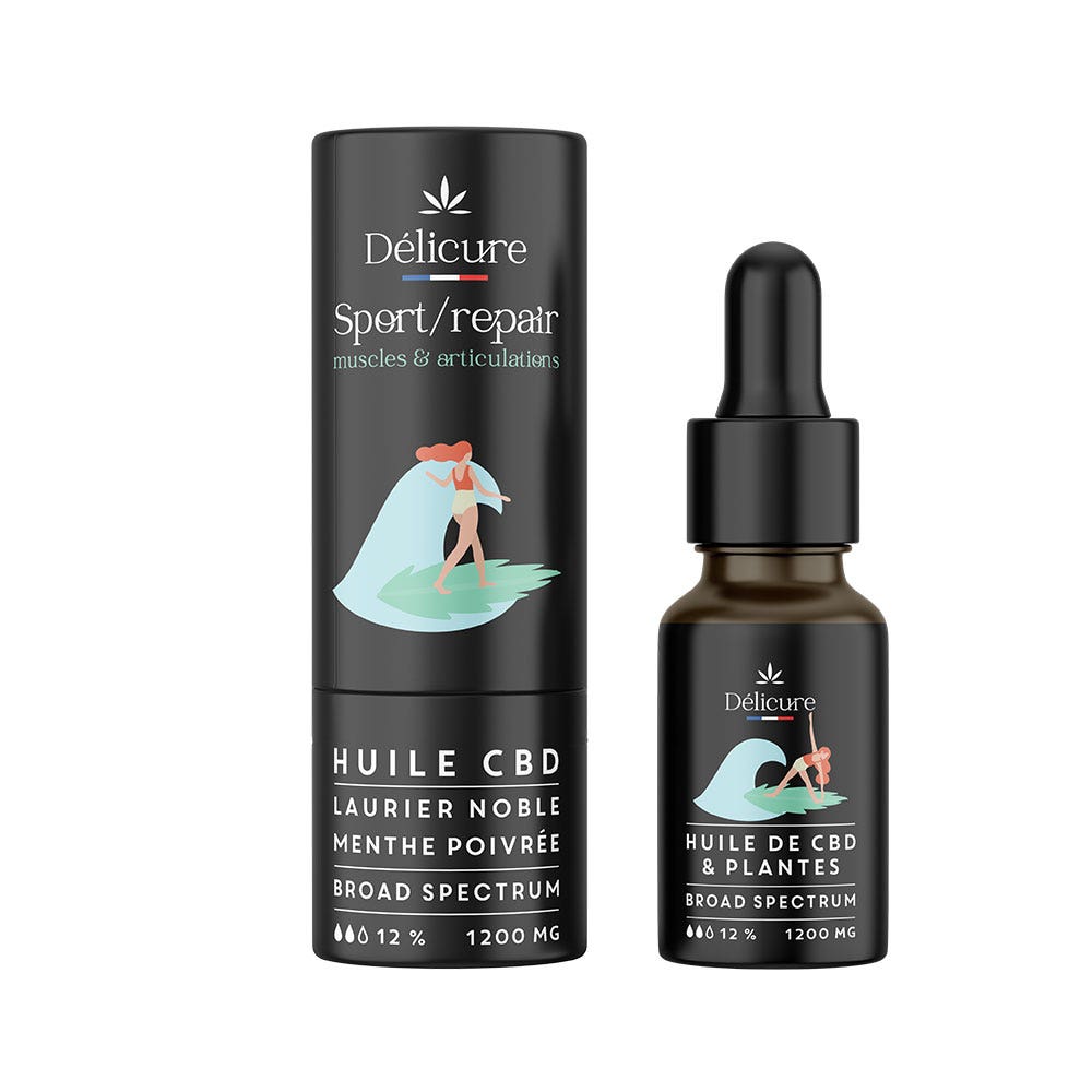 Delicure Oil Pains Sport and Repair 1200mg 10ml