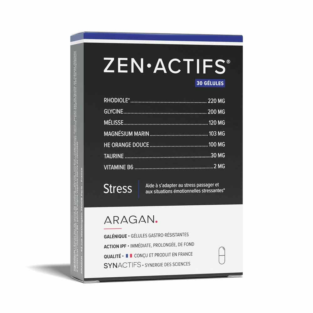 Aragan Synactifs Zenactifs stress support 30 capsules