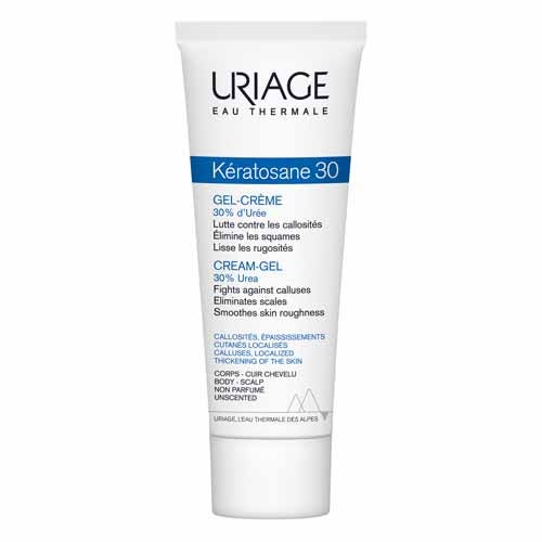 Uriage Keratosane 30 Cream- Gel Treatment For Callused Skin 75ml Uriage Keratosane 30 Cream- Gel Treatment For Callused Skin 75ml