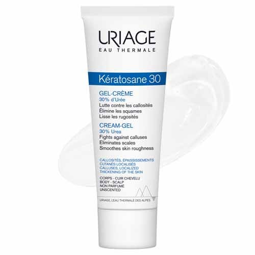 Uriage Keratosane 30 Cream- Gel Treatment For Callused Skin 75ml Uriage Keratosane 30 Cream- Gel Treatment For Callused Skin 75ml