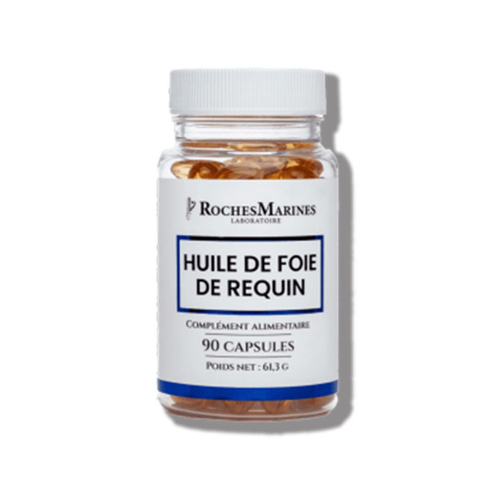 Laboratoire Roches Marines Shark liver oil 90 capsules