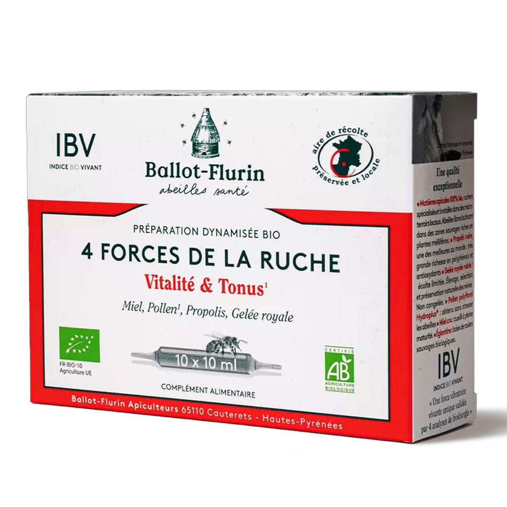 Ballot-Flurin 4 Forces of the Beehive Vitality &amp; Tonus 100ml