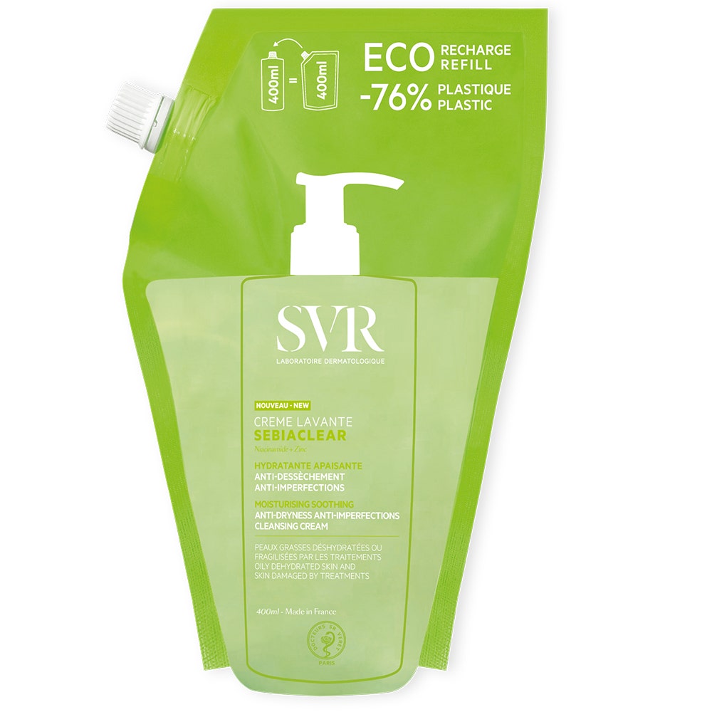 Svr Sebiaclear Refill Blemish Control Cream Wash 400ml