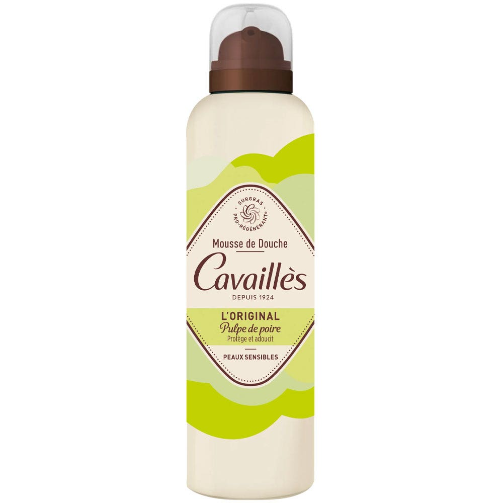Cavaillès Surgras Actif Pear Pulp Shower Foam 200ml