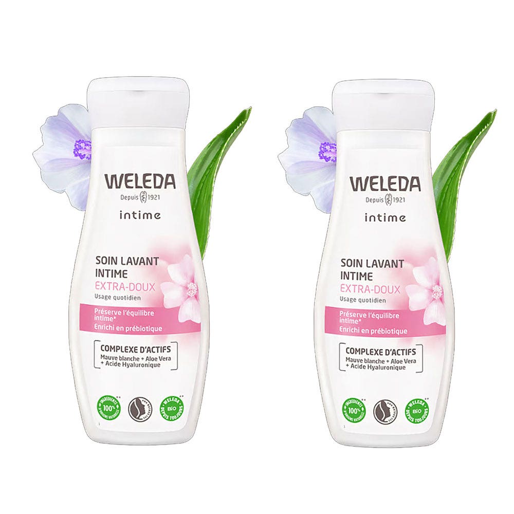 Weleda Intime Ultra-soft Intima Cleansing Care 2x200ml