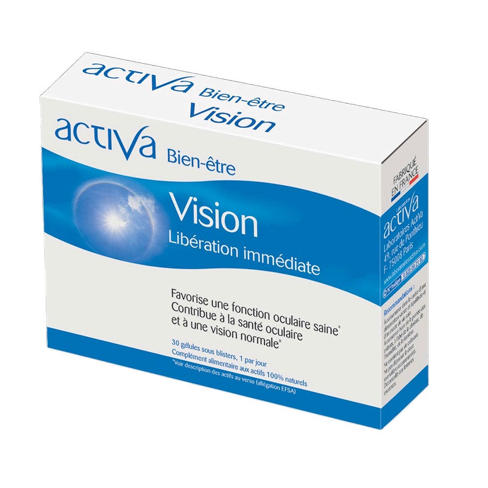 Activa Vision Immediate Release 30 capsules