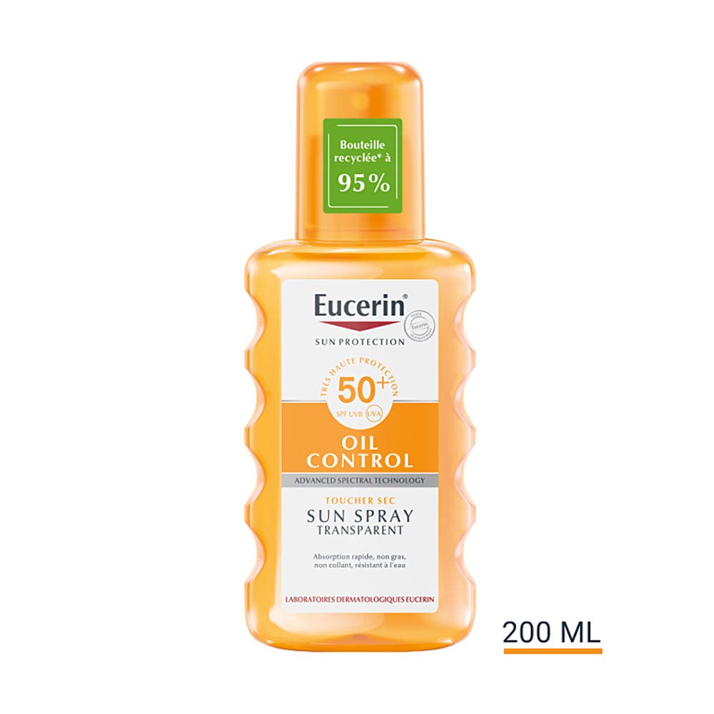 Eucerin Sun Protection Oil Control Sun Transparent SPF50+ Spray 200ml