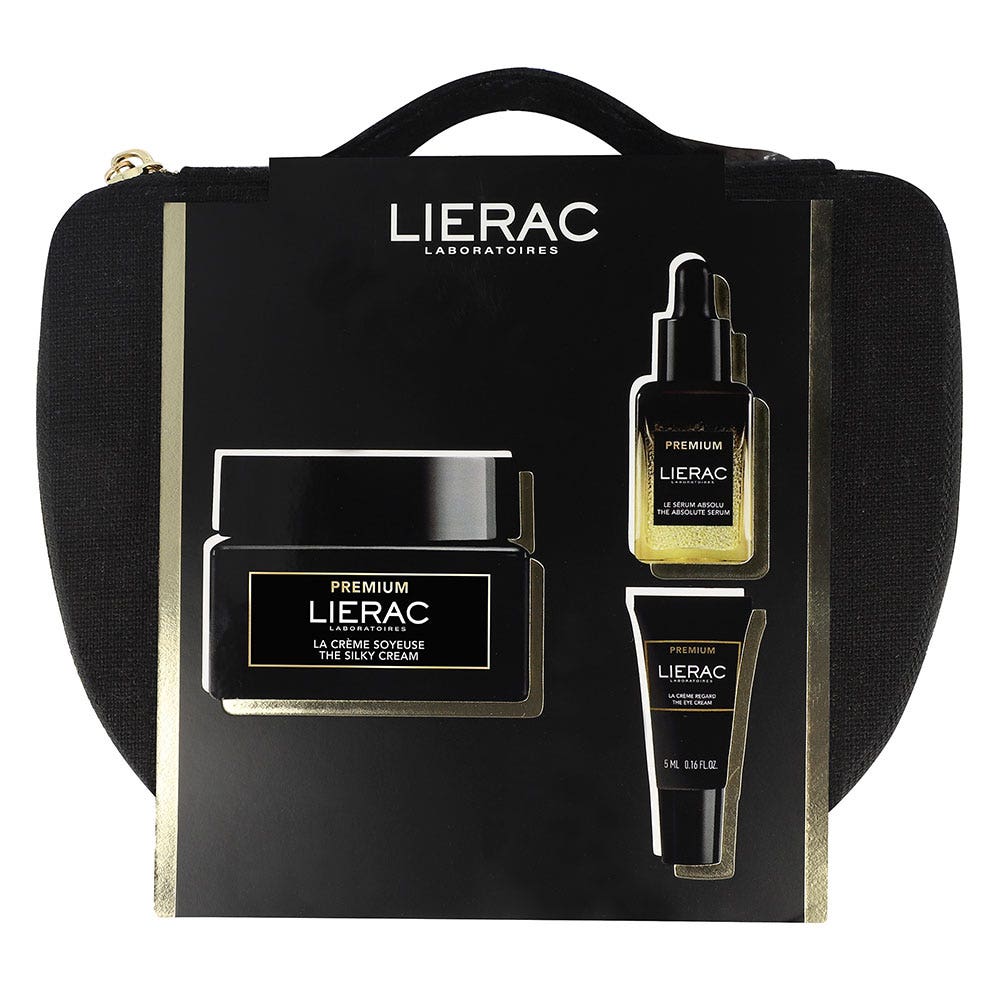 Lierac Premium Silky Cream Anti-Ageing Giftbox 50ml + Serum 13ml + Regard Cream 5ml