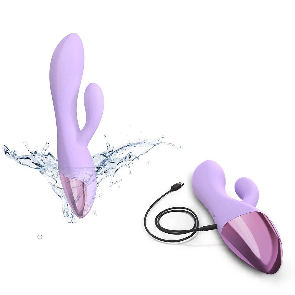 Love To Love Sweet Orchid Vibrator and Clitoral Stimulator - Easypara