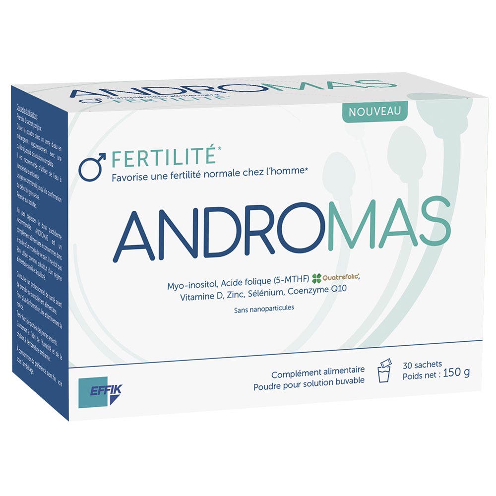 Effik Andromas fertility and conception for men 30 sachets