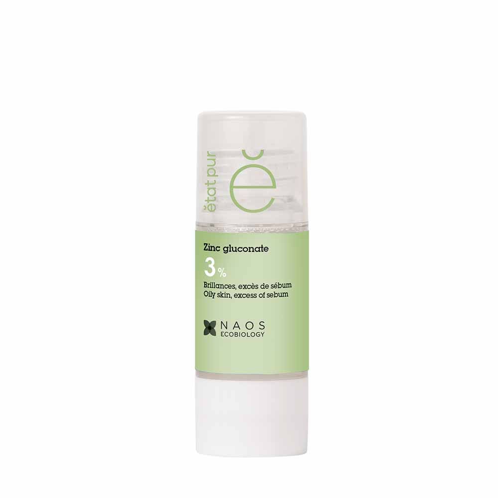 Etat Pur Pure Active Ingredients Zinc Gluconate Excess Sebum Acne Prone Skins 15ml