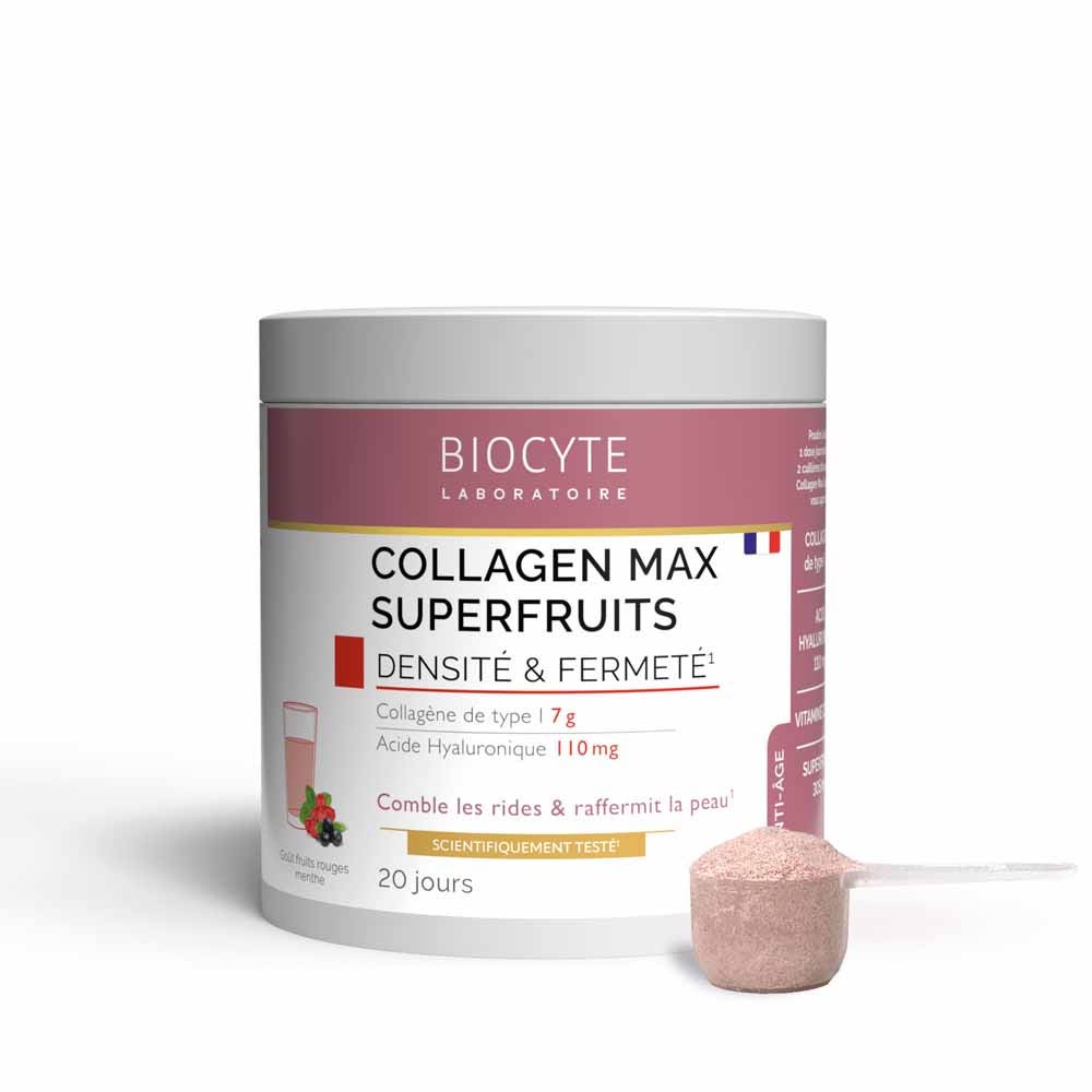 Biocyte Anti-ageing Collagen Max Superfruits Red Berries and Mint Flavor 260g