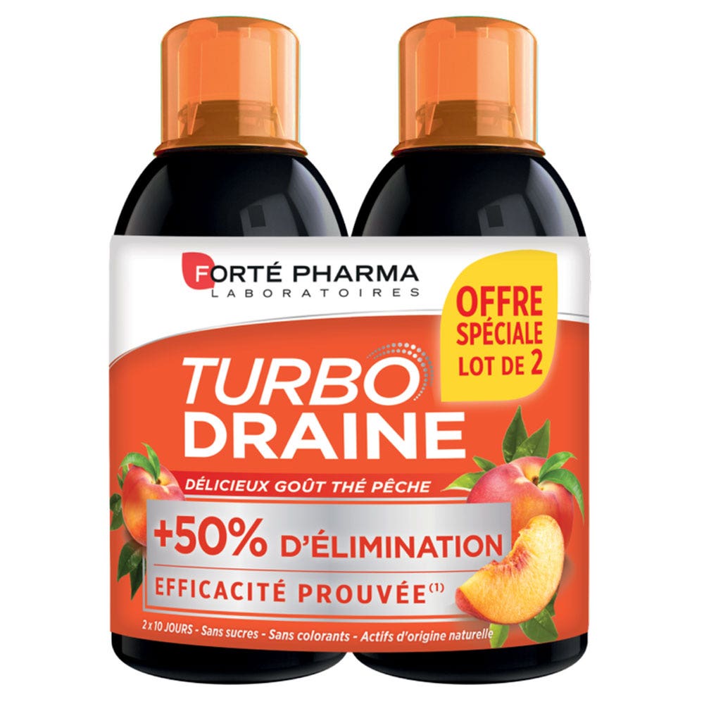 Forté Pharma TurboDraine Turbodraine 2 X Slimming Drink 2x500ml