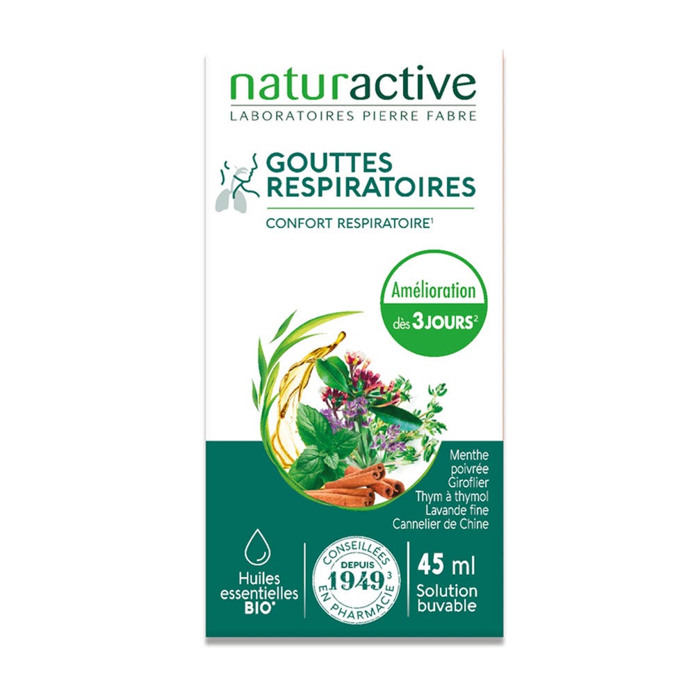 Naturactive Respiratory drops 45 ml