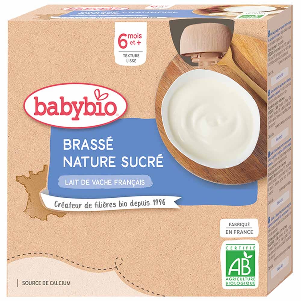 Babybio Organic Fruit Snacks From 8 Months 4x85g