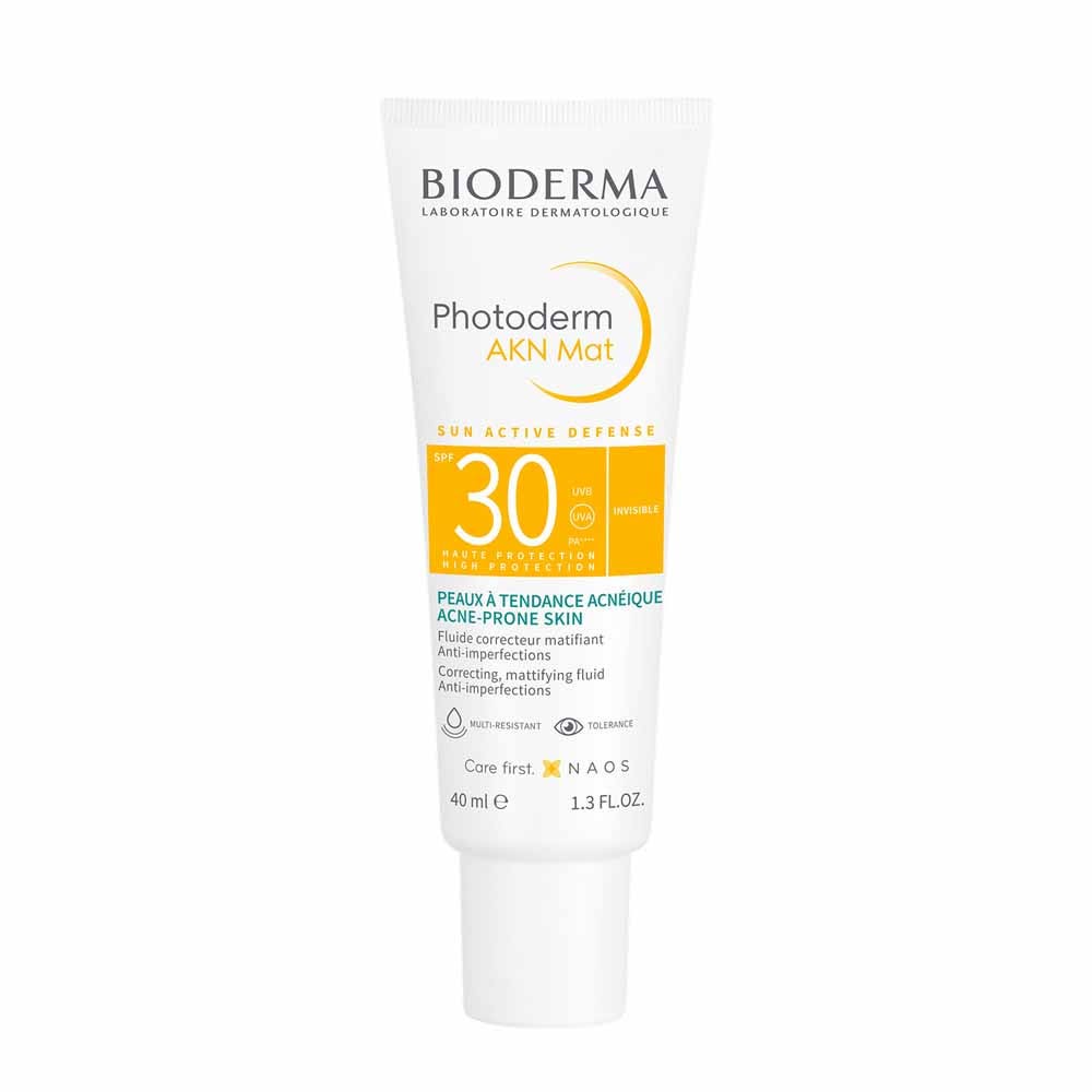 Bioderma Photoderm Mattifying Fluid SPF30 AKN Combination skin AKN Mat Peaux à tendance acnéique 40ml