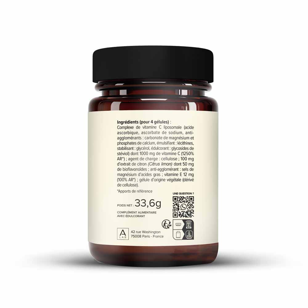 A-LAB Liposomal vitamin C 1000 mg Vitality Anti-Fatigue Antioxidant 60  capsules - Easypara