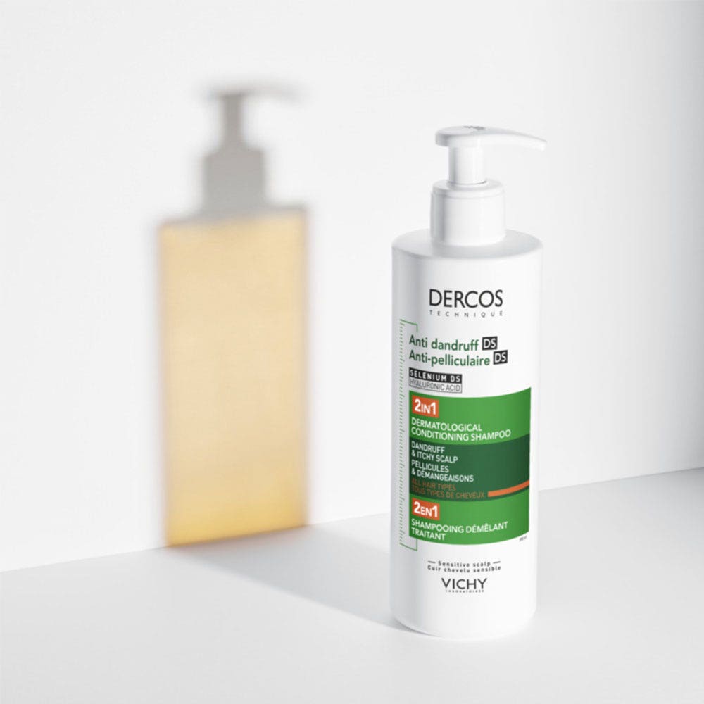 Vichy Dercos Anti-Dandruff Advanced Action Shampoo Dry Hair 390ml - View #10
