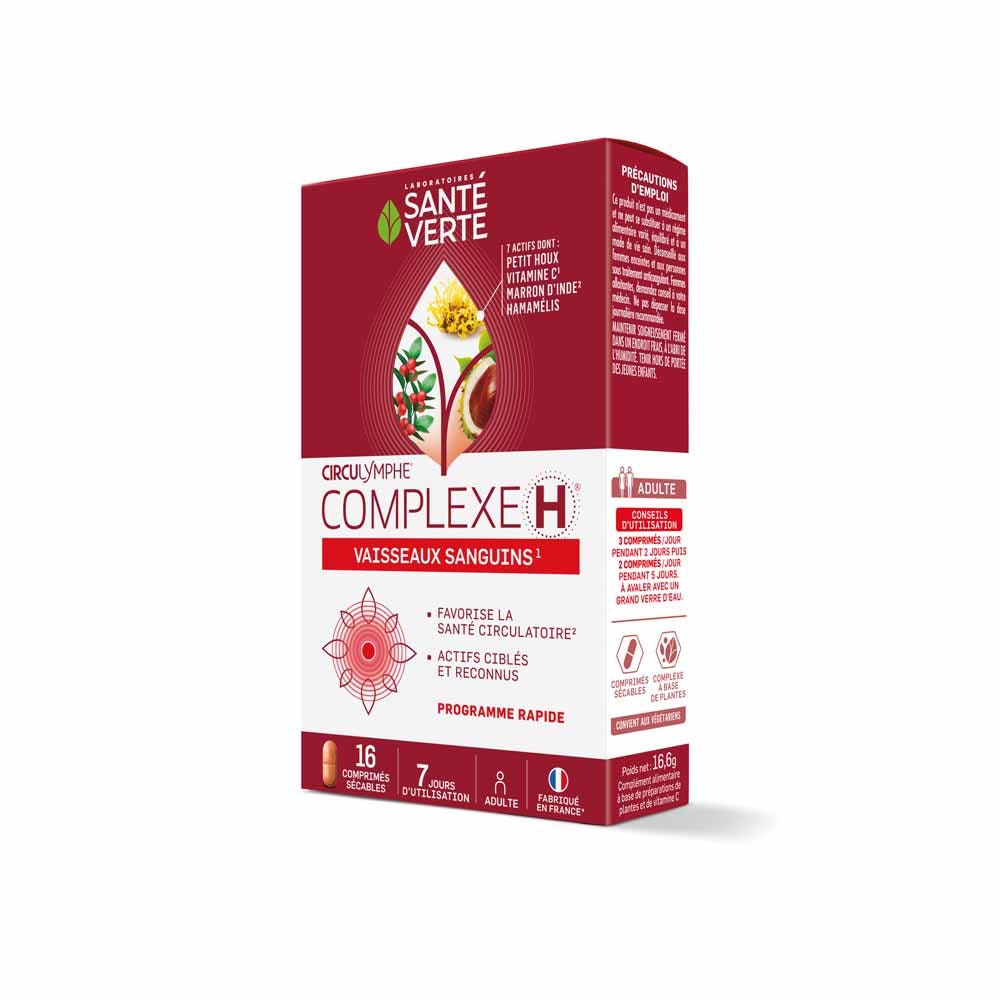 Sante Verte Circulymphe H Complex 16 Tablets - Easypara