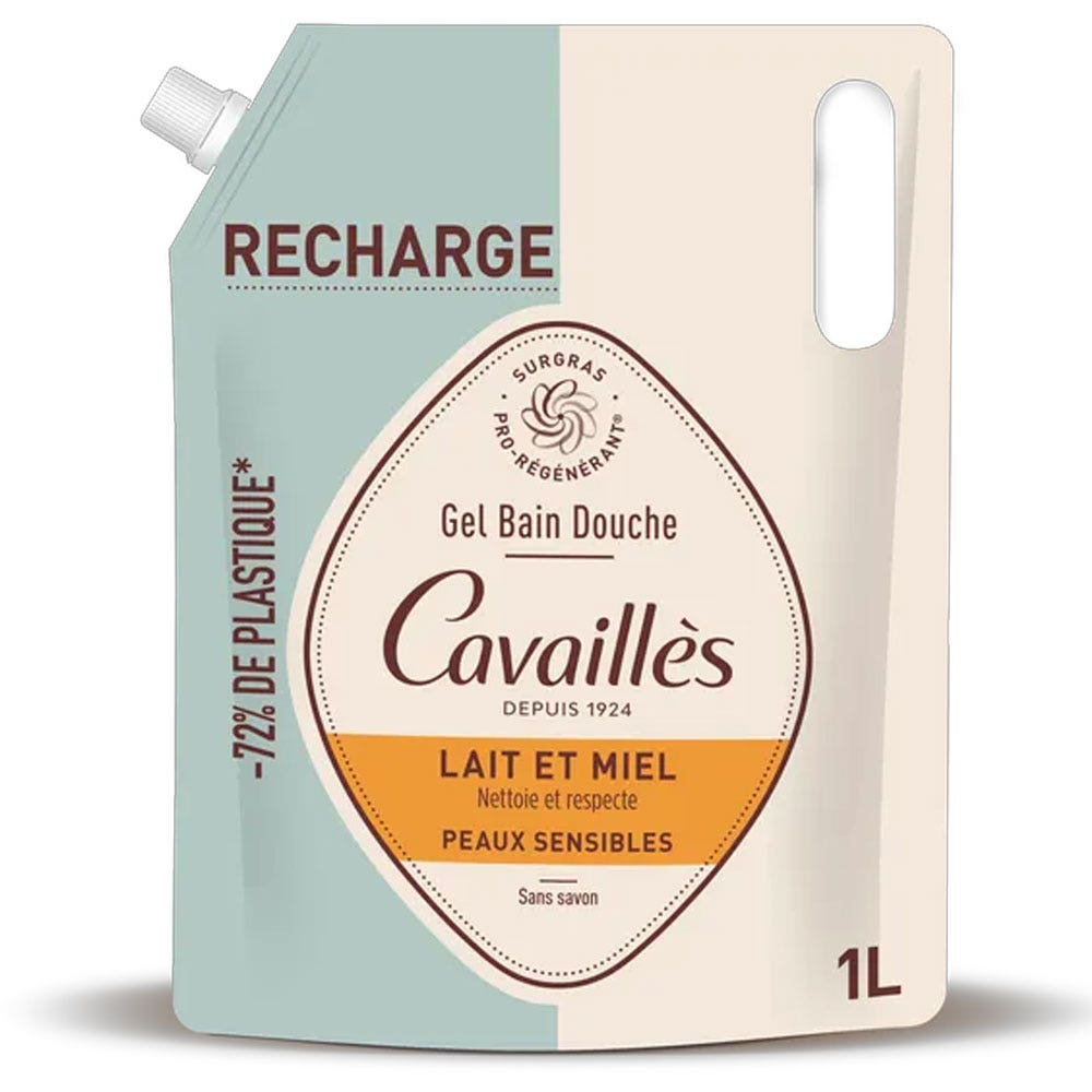 roge-cavailles-eco-recharge-gel-bain-et-douche-lait-et-miel-peaux-sensibles-1l-3596490007744