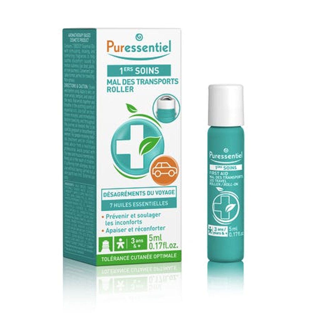 Puressentiel Well-being 1er Soins Mal des Transports Roller 5 ml