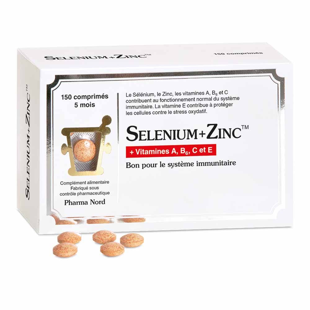 Pharma Nord Selenium + Zinc - Essential Antioxidants 150 Tablets 150 Comprimes
