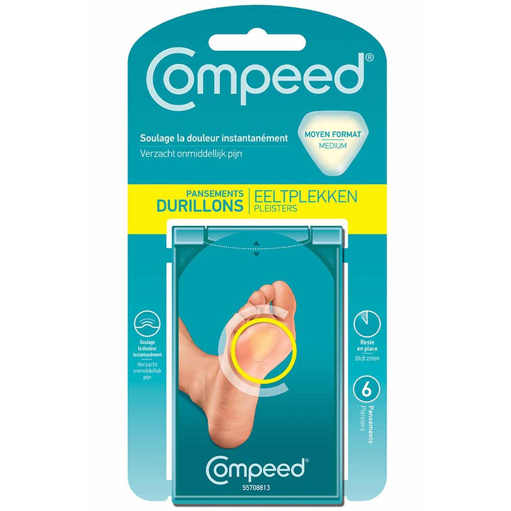 Compeed Durillons Plasters Medium Format x6