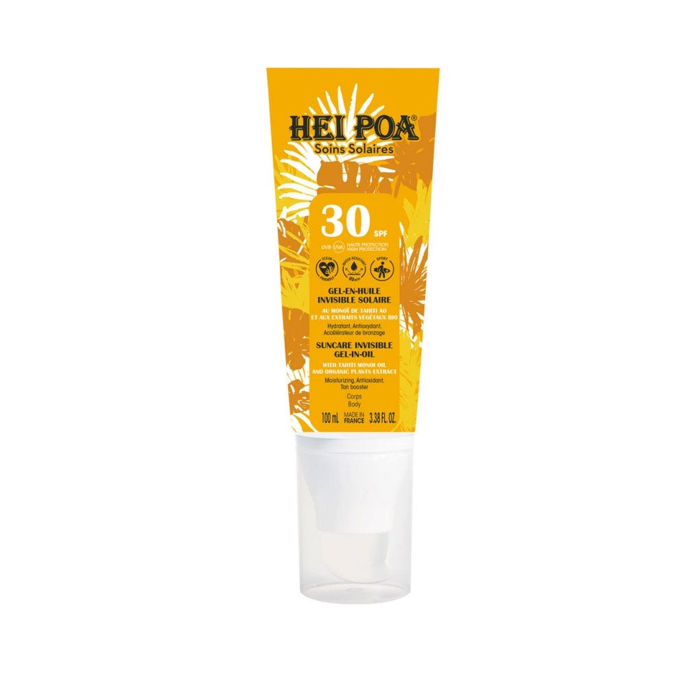 Hei Poa Sun Care Invisible Gel-en-oil Body SPF30 150ml