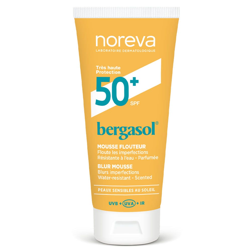 Noreva Bergasol SPF50+ Blurring Mousse 50ml