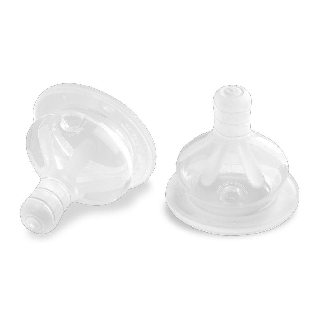 Luc Et Lea Ergosense Anti-Colic Silicone Teats x2