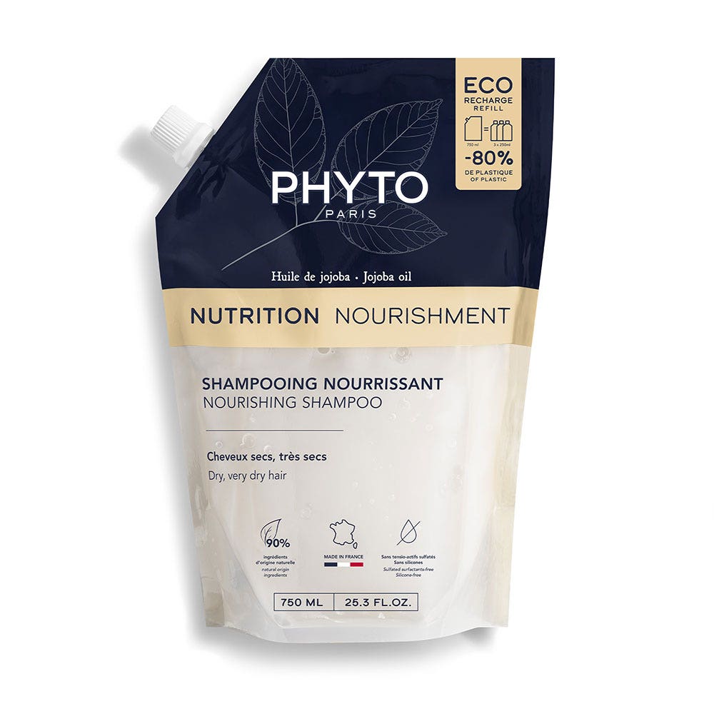 Phyto Paris Nourishing Shampoo Refill Dry, Very Dry Hair 750ml