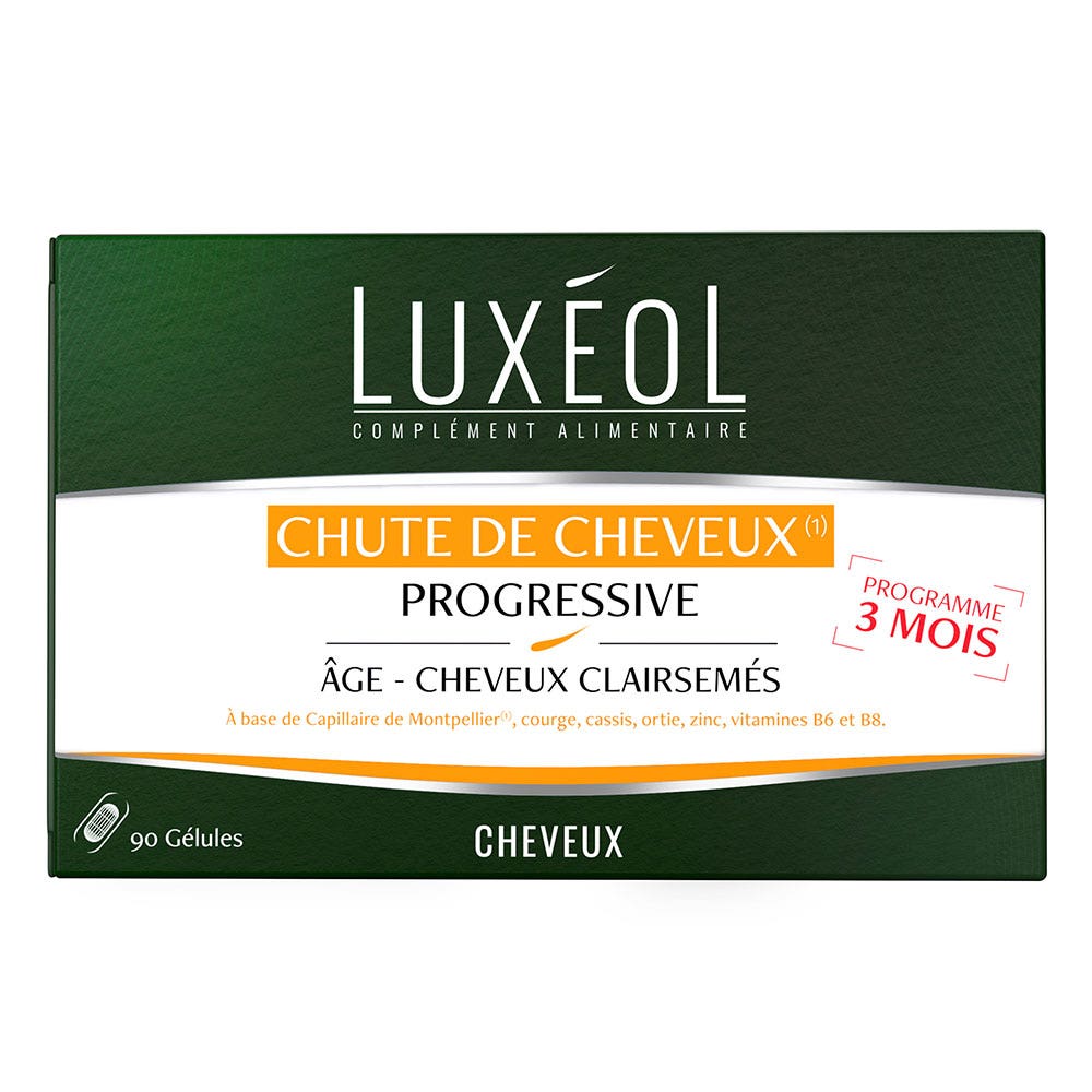 Luxeol Progressive hair loss 3-month treatment 90 capsules