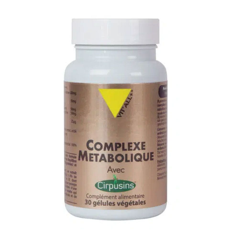 Vit'All+ Metabolic complex 30 vegetarian capsules