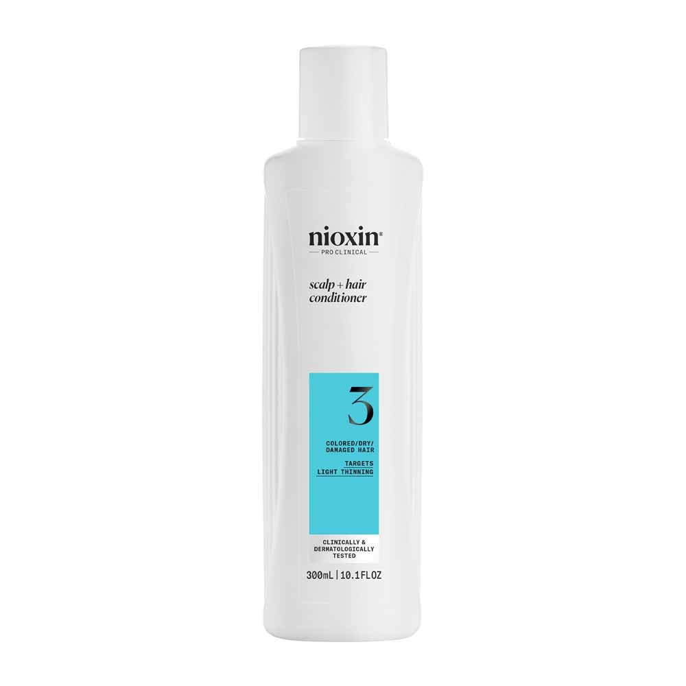 Nioxin System 3 Conditioner for Coloured/Dry/Damaged Hair and Moderate Loss 300ml