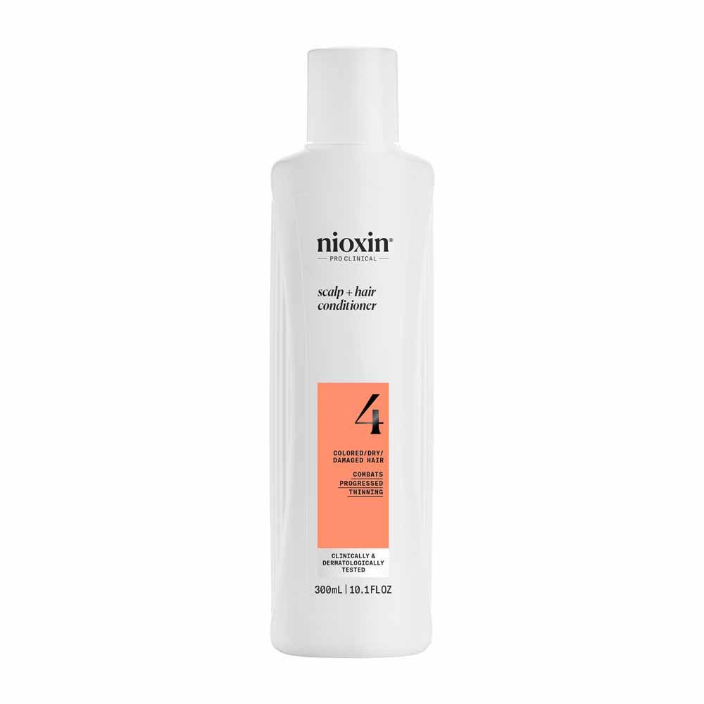 Nioxin System 4 Conditioner for Coloured/Dry/Damaged Hair and Advanced Loss 300ml