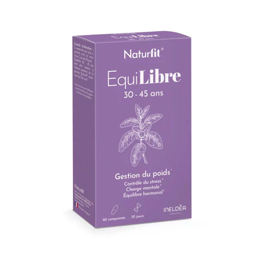 Naturfit EquiLibre 30-45 years 60 tablets