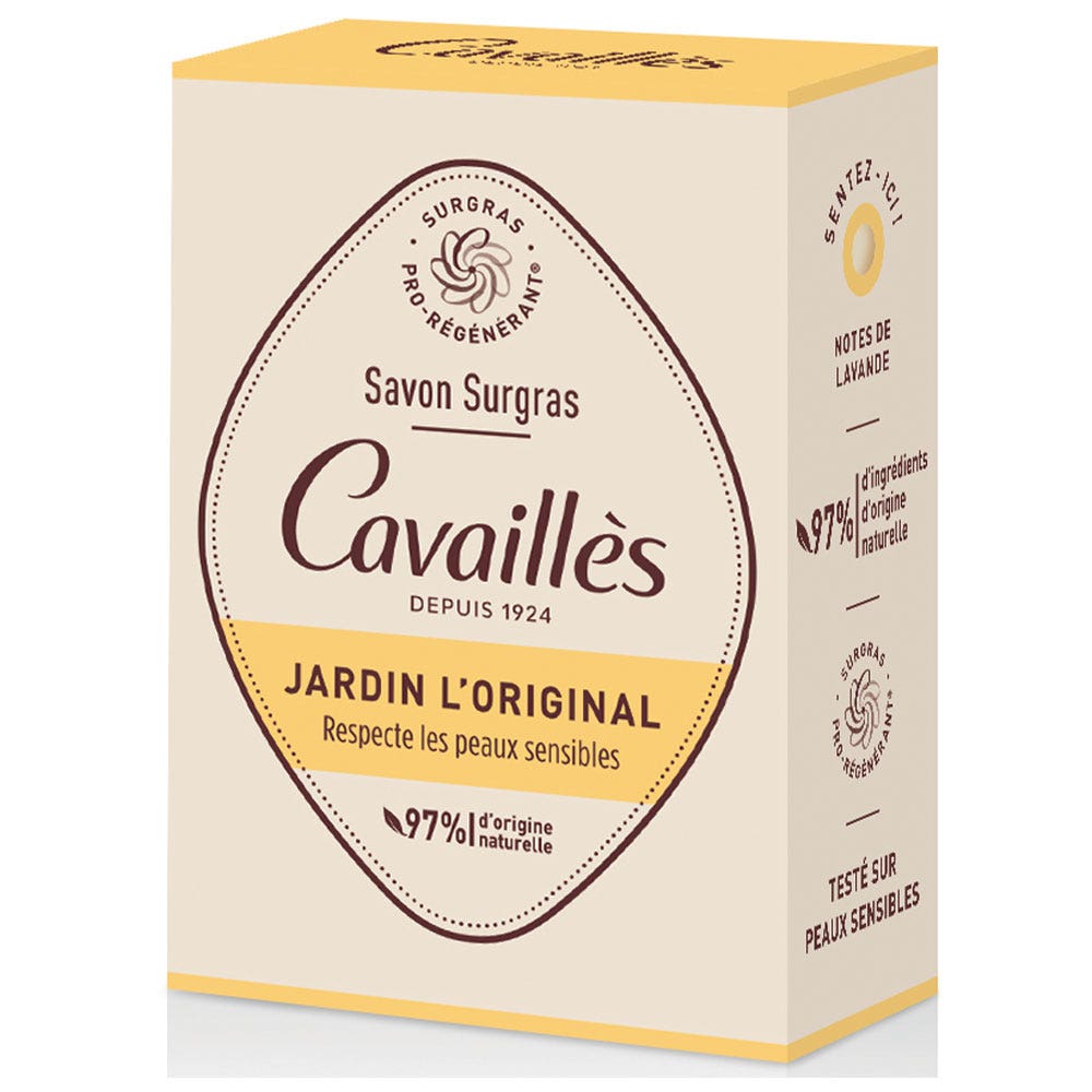 Cavaillès Surgras Pro-Regenerating Original Garden Soaps 100g