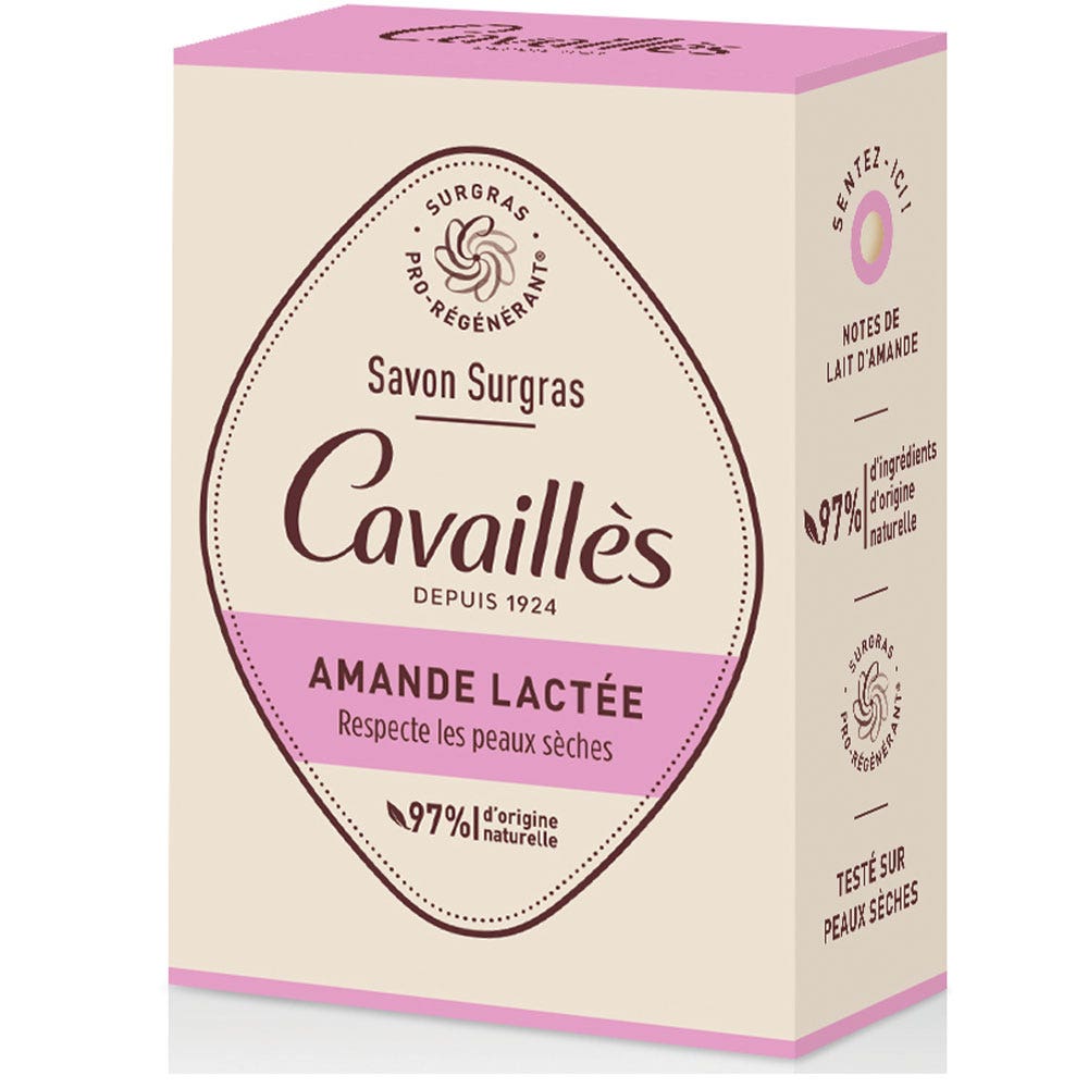 Cavaillès Surgras Pro-Regenerating Almond Soaps 100g