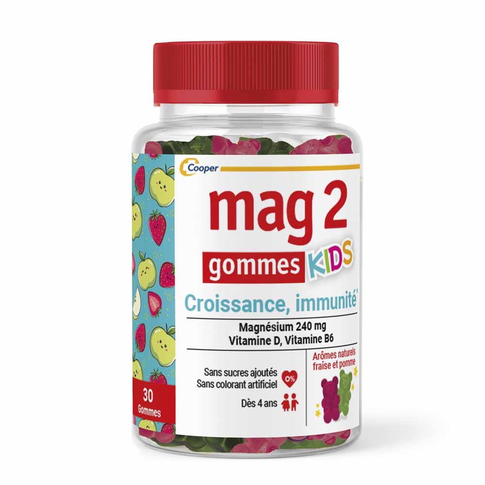 Mag 2 Growth, Immunity Kids 30 Erasers