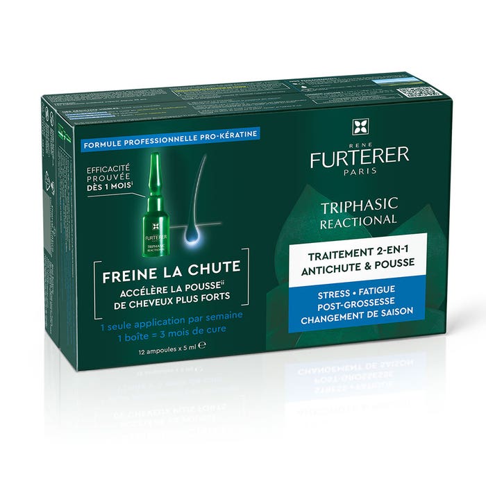 Rene Furterer - Triphasic Reactional - 12X5ml Rene Furterer - Triphasic Reactional - 12X5ml