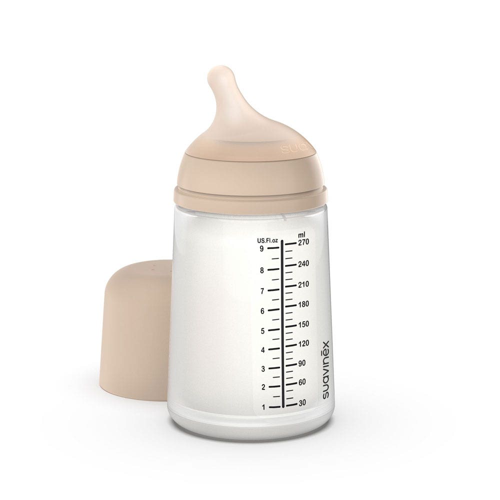Suavinex Zero Zero Anti-colic bottle medium flow 270 ml