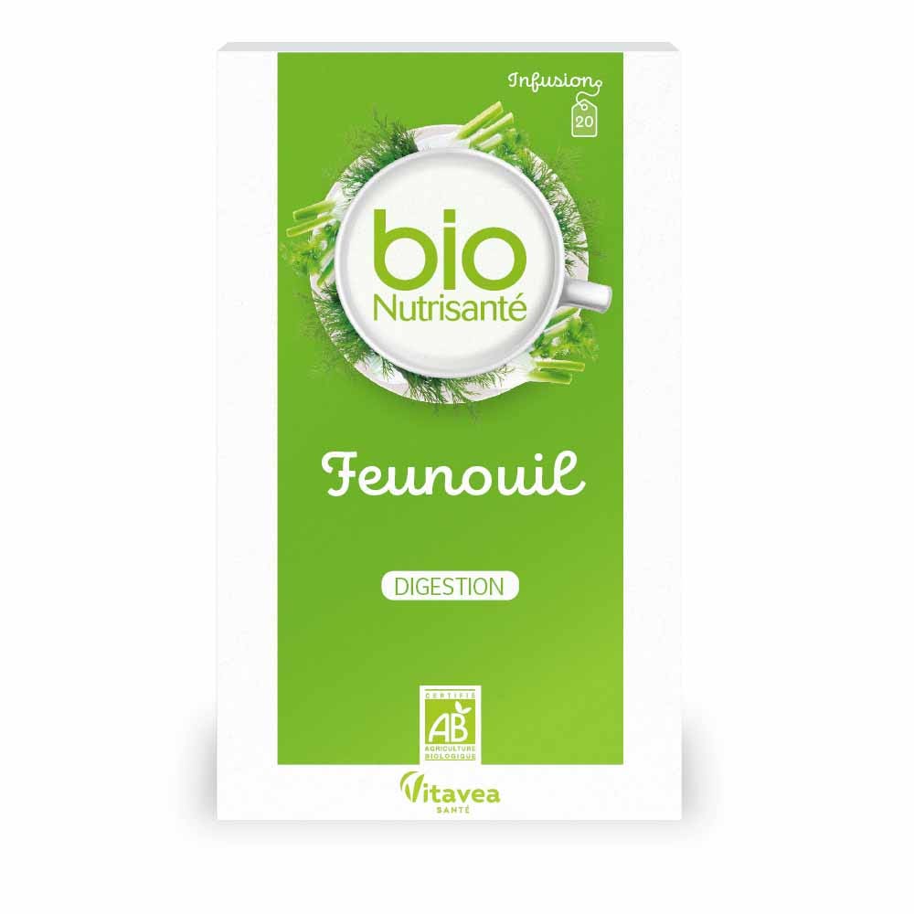 Vitavea Santé BioNutrisanté Organic Fennel Infusion 20 teabags