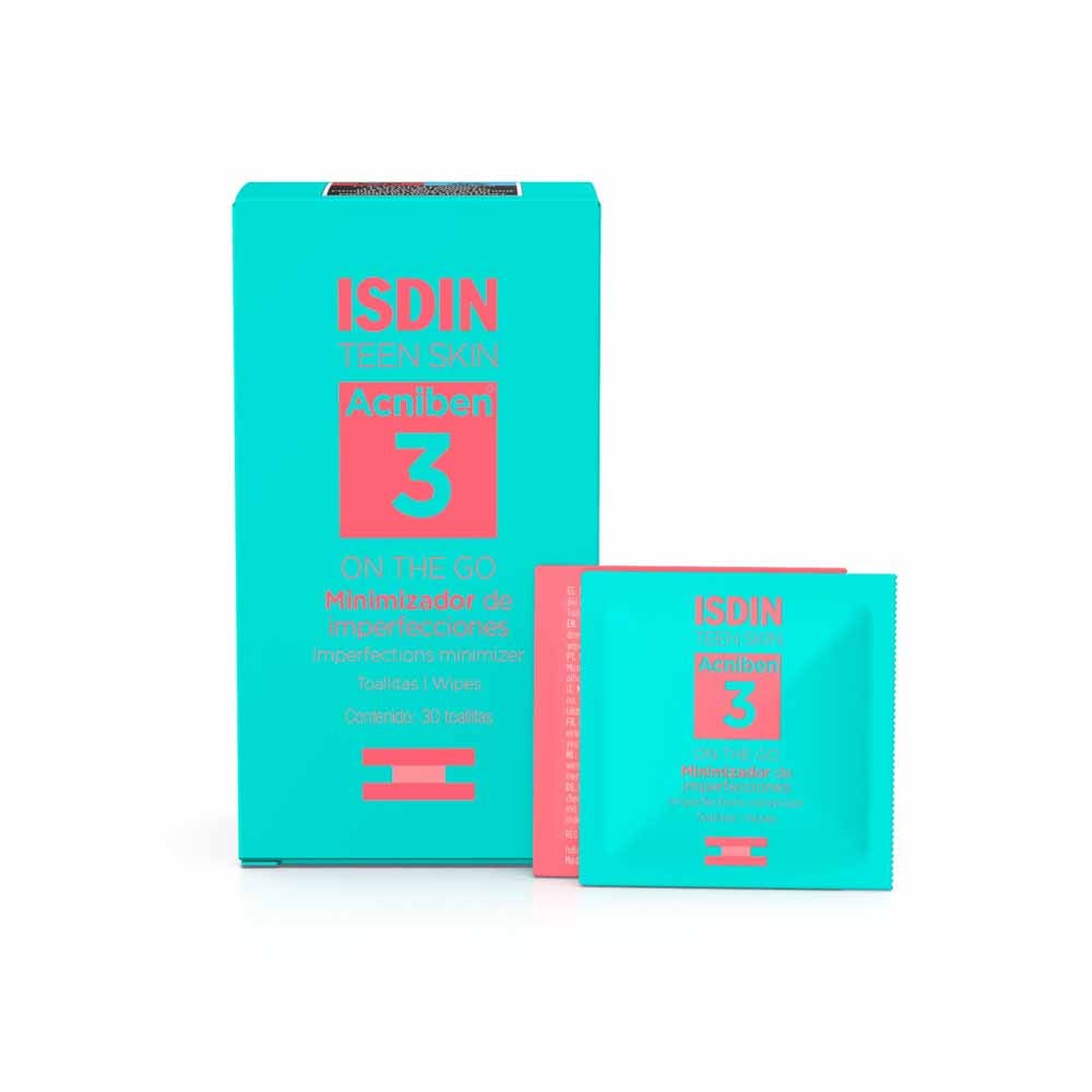 Isdin Acniben On The Go Anti-Blemish Wipes 30 Wipes