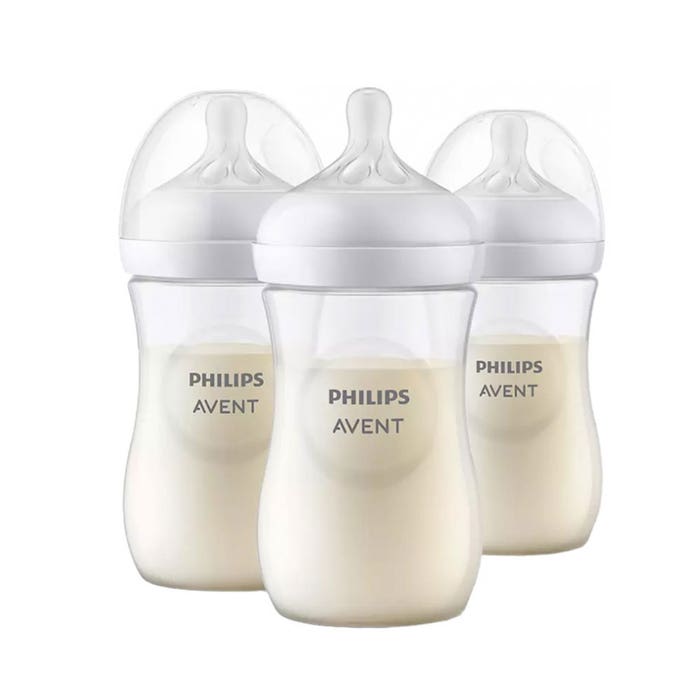 Avent Natural Response Feeding bottle Month and over 3x260ml