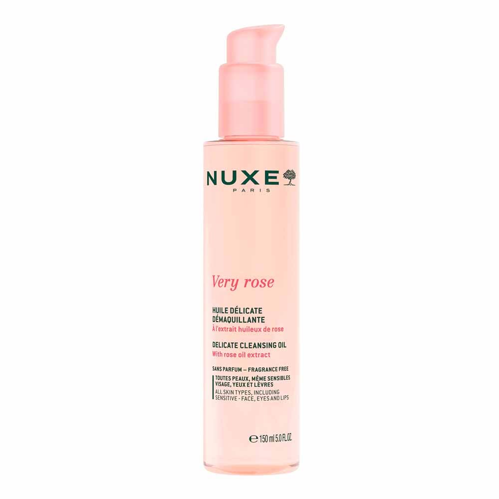 Nuxe Very rose Delicate cleansing oil 150 ml