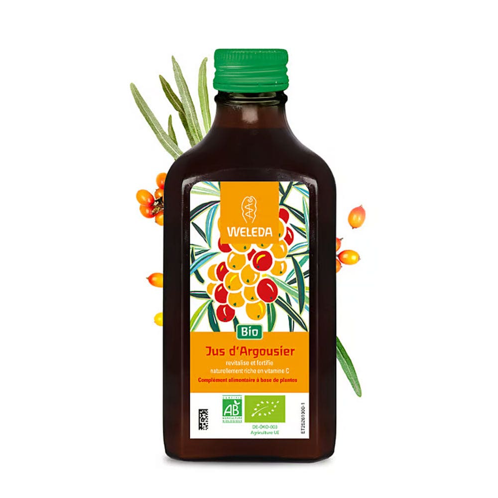 Weleda Sea Buckthorn Organic Sea Buckthorn Juice 200ml